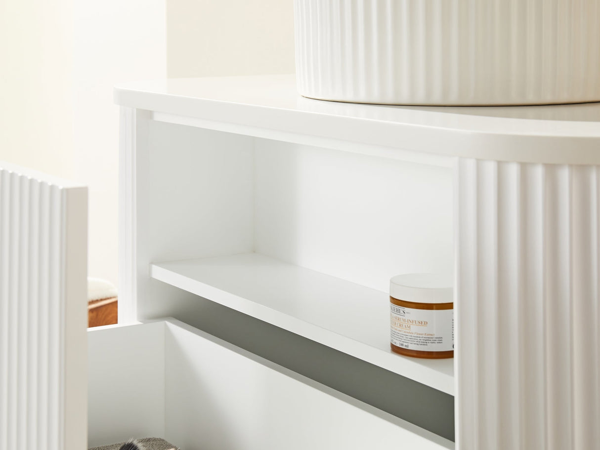 Avalon Wall Hung Vanity (Matte White)
