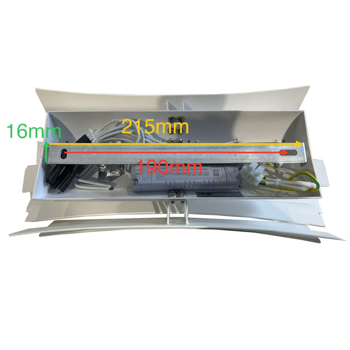 BAGOTA: City Series LED Tri-CCT Interior Curved Shape Dimmable Wall Light