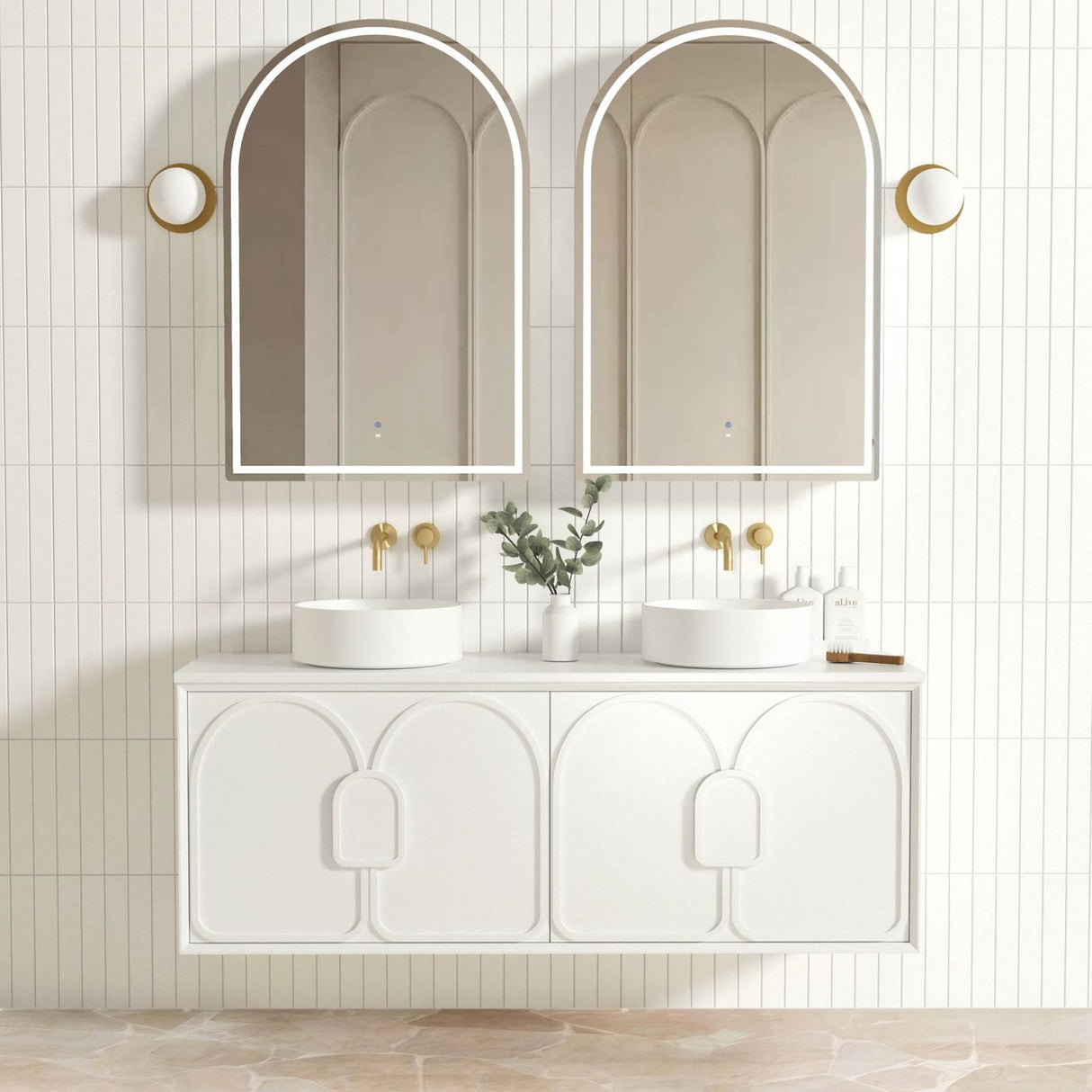 BALMORAL Mark II Wall Hung Vanity Matte White