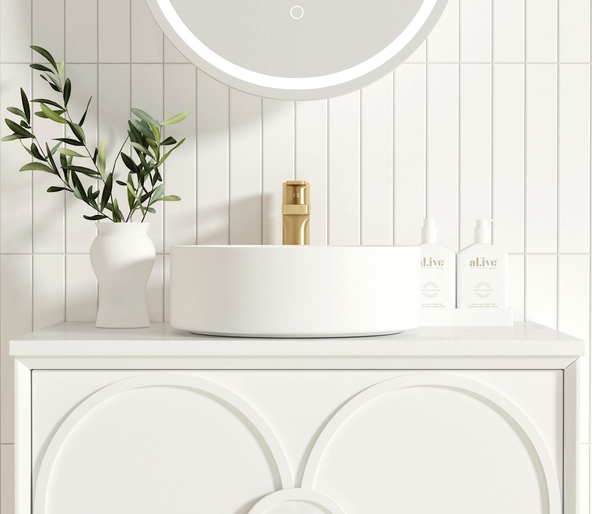 BALMORAL Mark II Wall Hung Vanity Matte White
