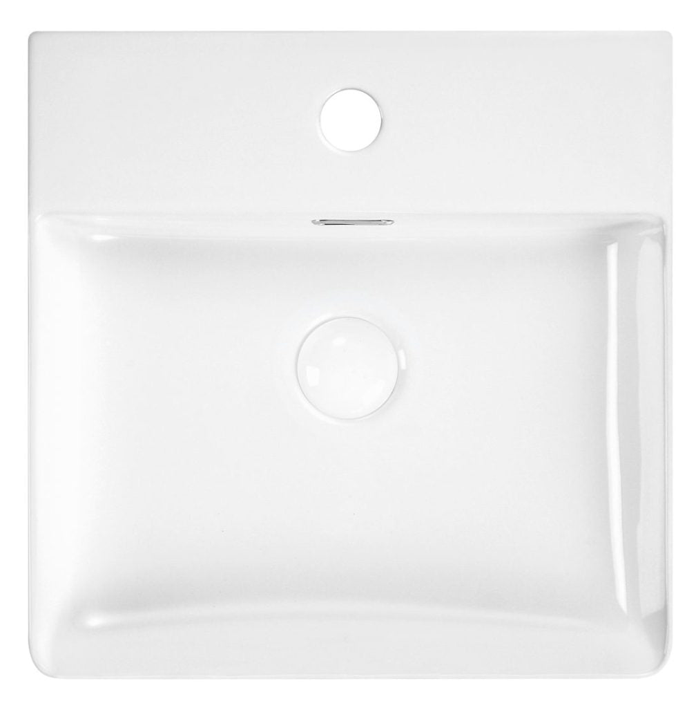 Florentine Basin 420 x 420mm (Matte White)- Clearance