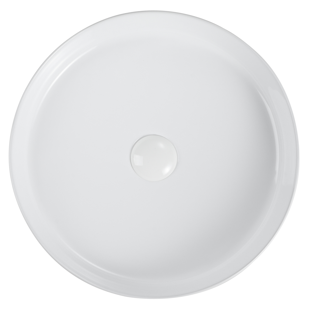 Aimee Basin 410 x 100mm (White)