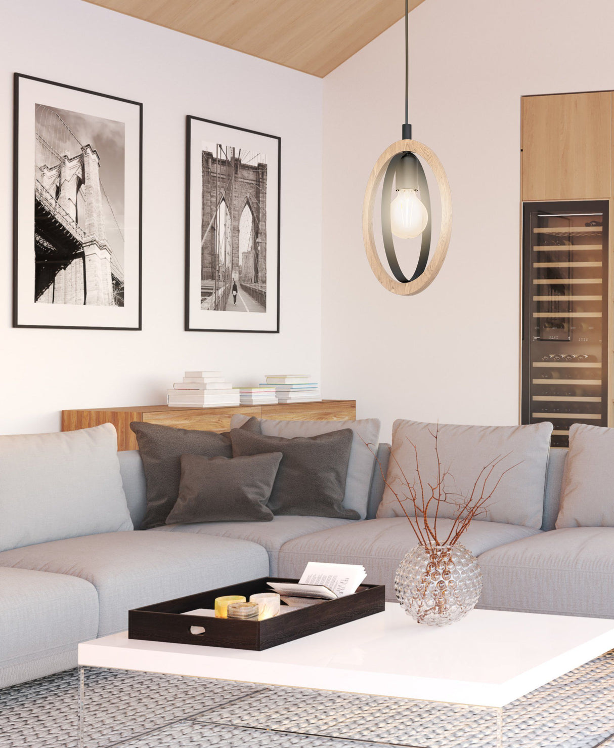 BASILDON pendant light (1 light)