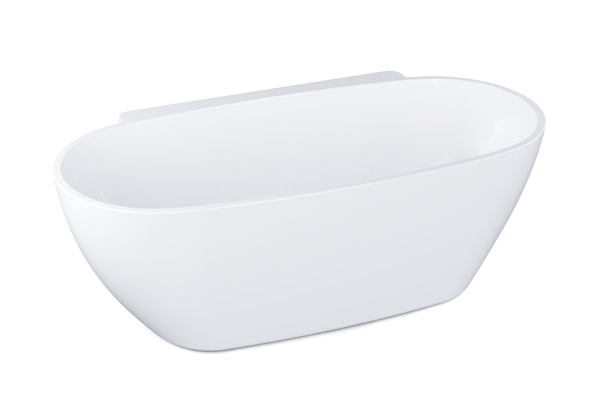 PALERMO Freestanding Bathtub Overflow 1650mm/1750mm