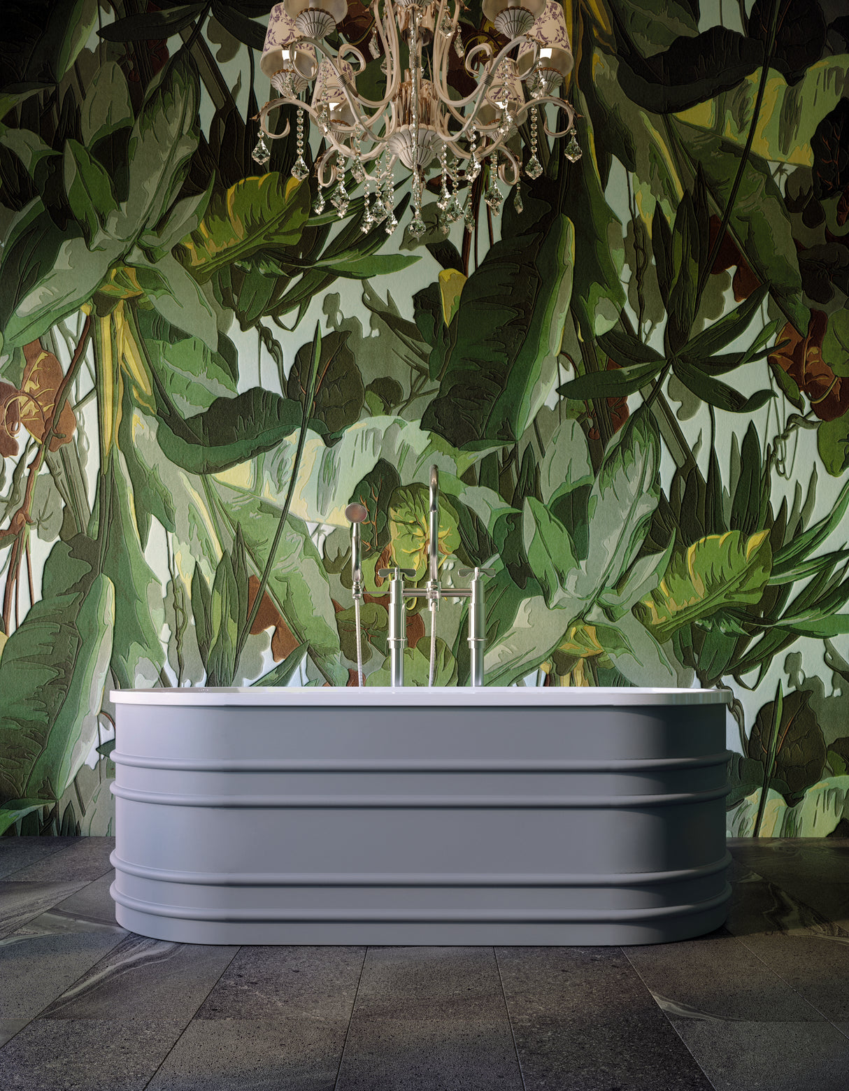 BUCCIANO Freestanding Bathtub Overflow 1675mm