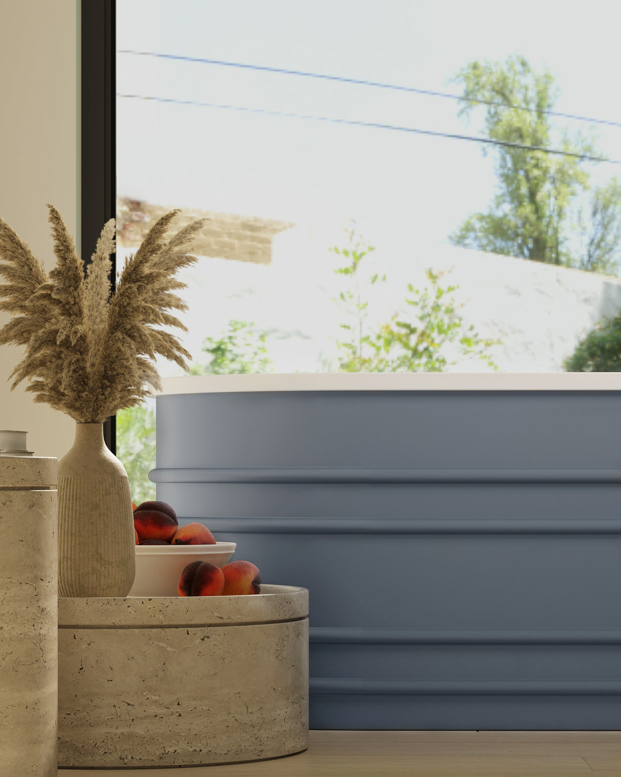 BUCCIANO Freestanding Bathtub Overflow 1675mm
