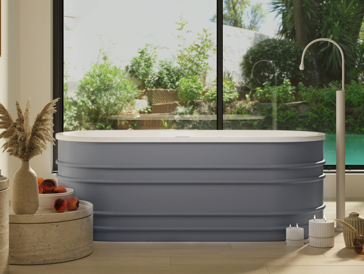BUCCIANO Freestanding Bathtub Overflow 1675mm