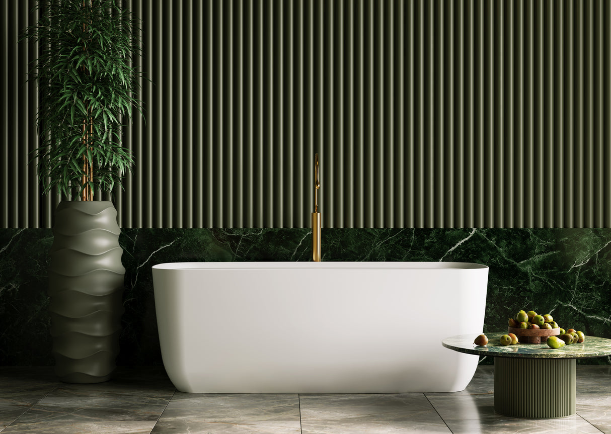 TERRICCIO Freestanding Bathtub Overflow 1700MM/1500MM