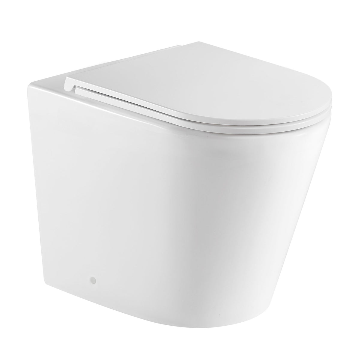 Berlin99 Wall Faced Floor Toilet Pan (Gloss White)