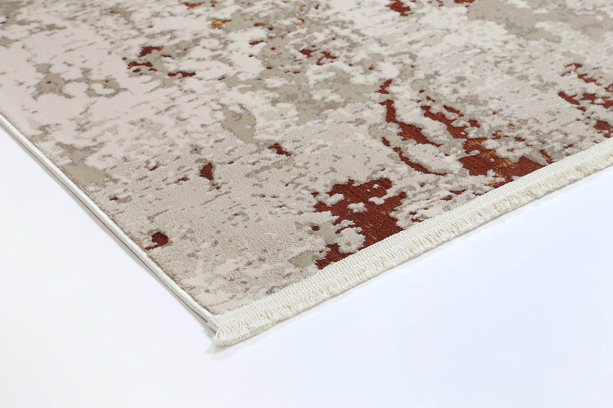 Bohemian Paradise One Modern Beige Terracotta Rug - 01BTER
