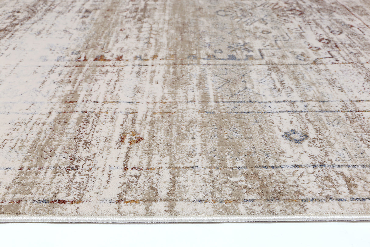 Bohemian Paradise Traditional Beige Multi Rug - 04BMUL