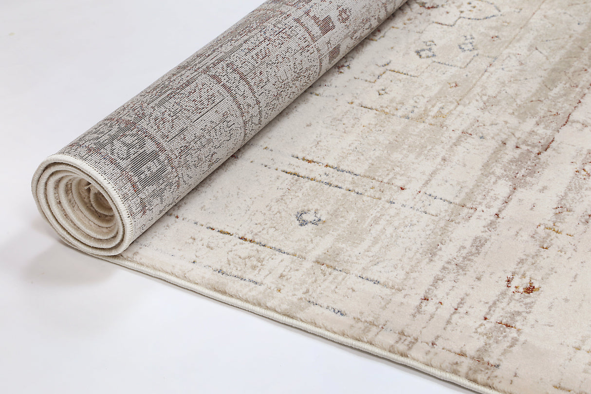 Bohemian Paradise Traditional Beige Multi Rug - 04BMUL