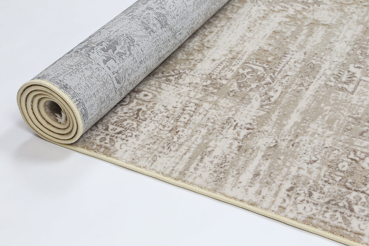 Bohemian Paradise Medalion Beige Rug - 06BEIG