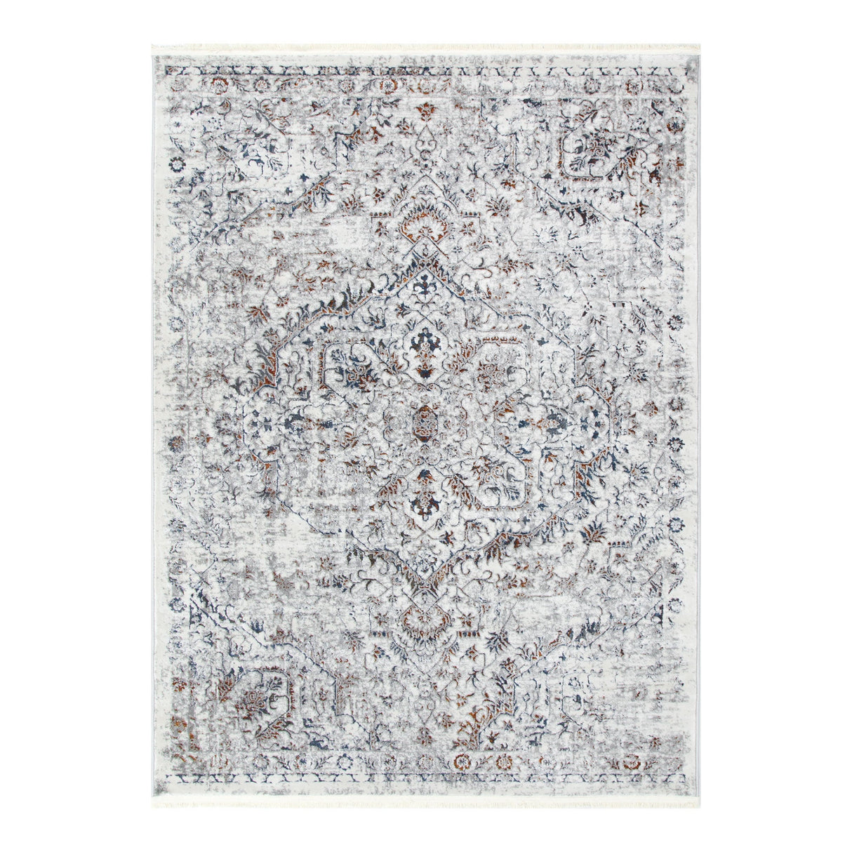 Bohemian Paradise Vintage Grey Multi Rug - 07GMUL