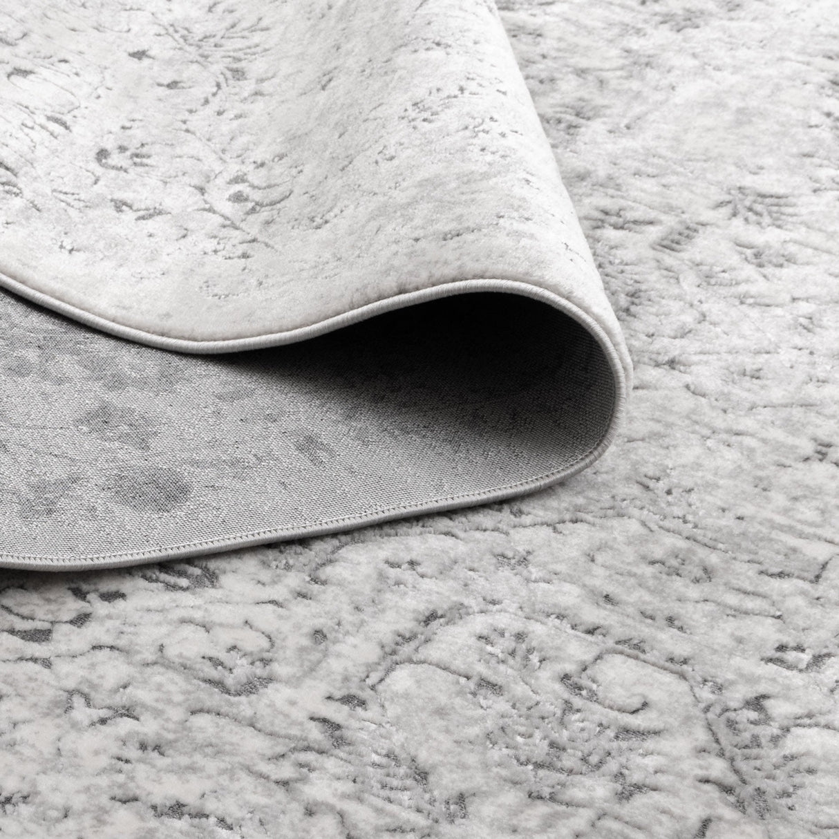 Bohemian Paradise Vintage Grey Rug - 07GREY