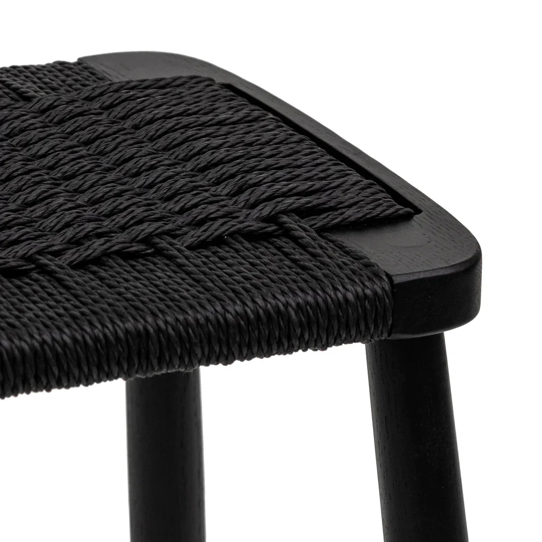 Calibre CBS8016-OW 65cm Bar Stool - Full Black