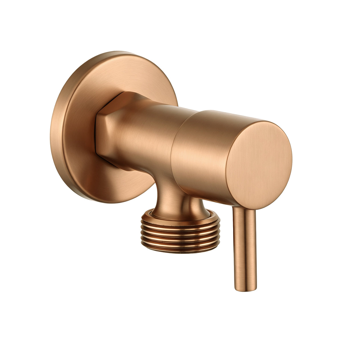 Aquaperla Round 1/4 Turn Washing Machine Stop Tap (One Piece)