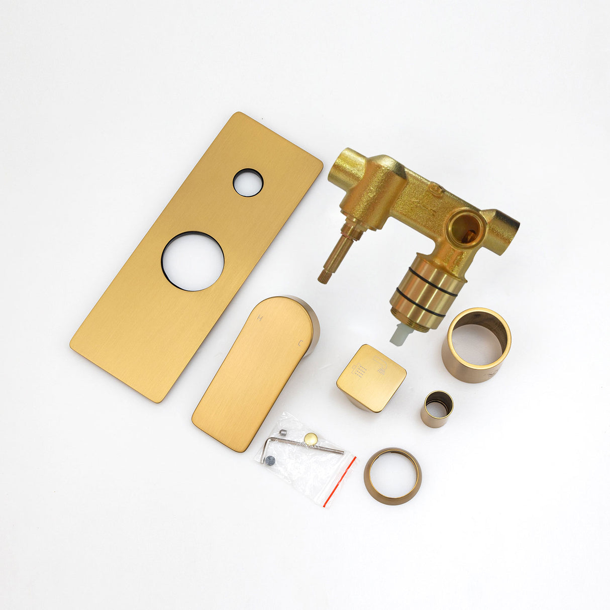 VOG Diverter Mixer - Brushed Brass