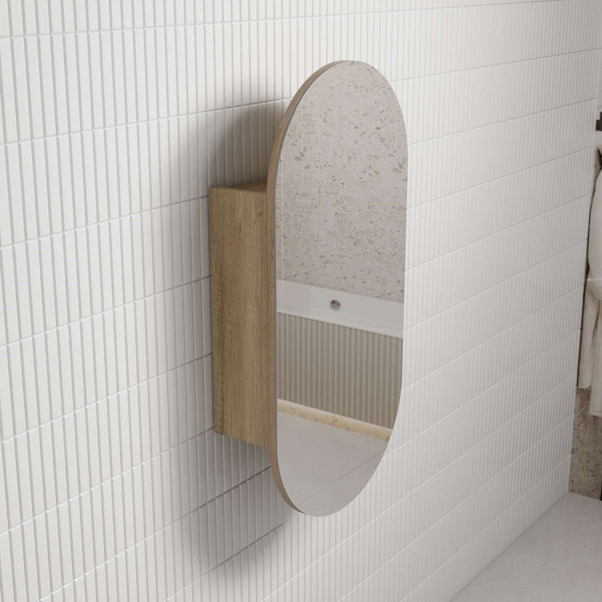 AULIC Beau Monde Shaving Cabinet 450mmW