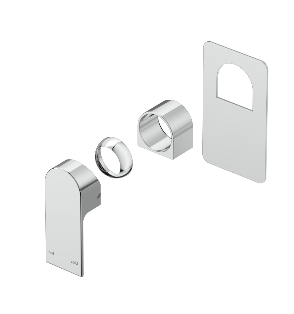 Beki Shower Mixer – Square Plate – TRIM KIT ONLY