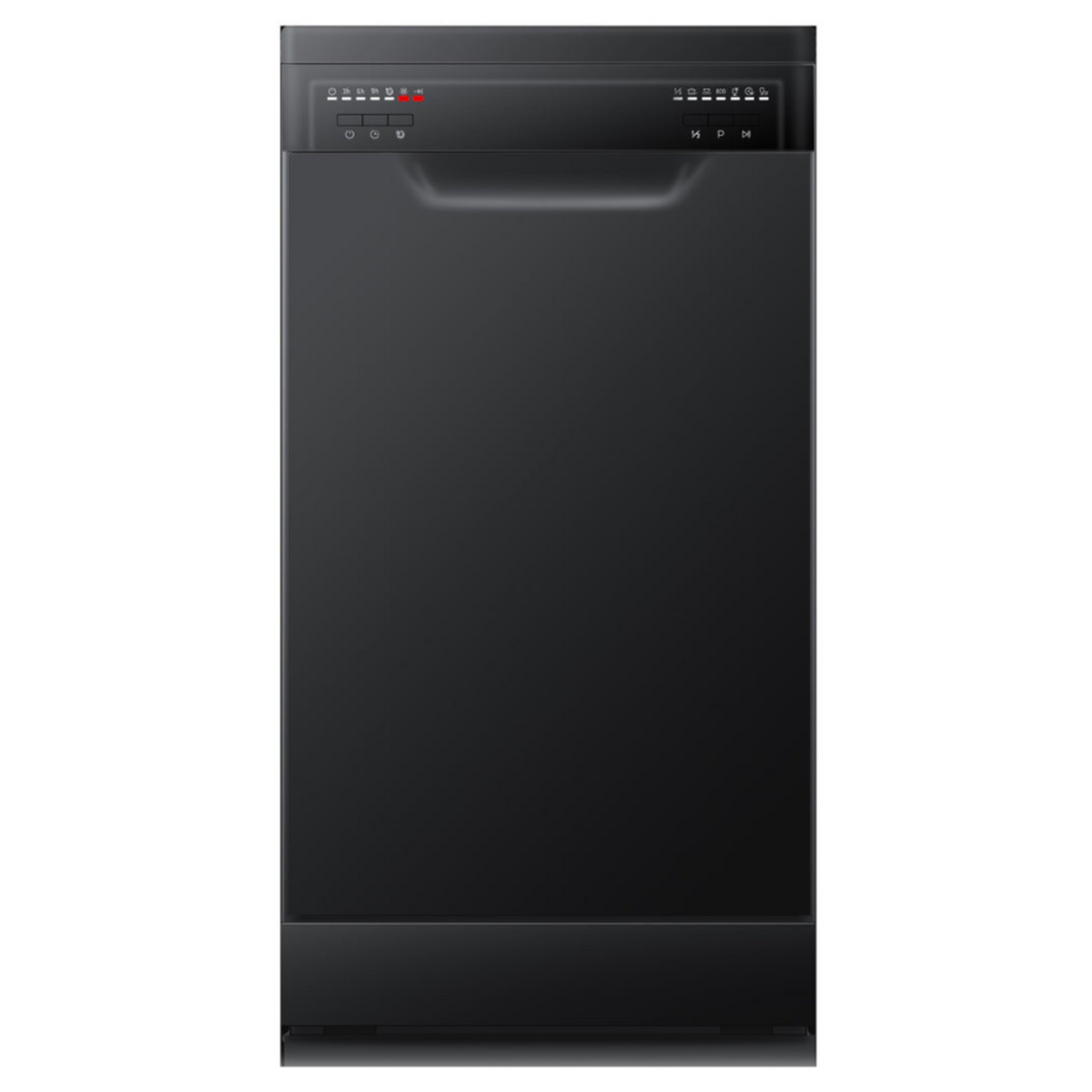 Black Freestanding Dishwasher-450mm 9 place Setting