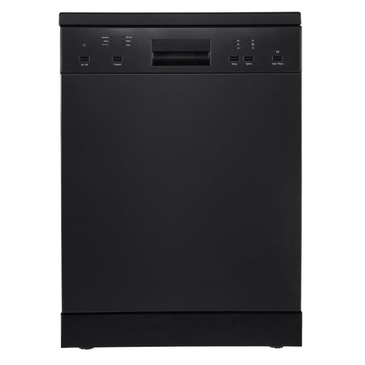 Black Freestanding Dishwasher-600mm 12 place Setting