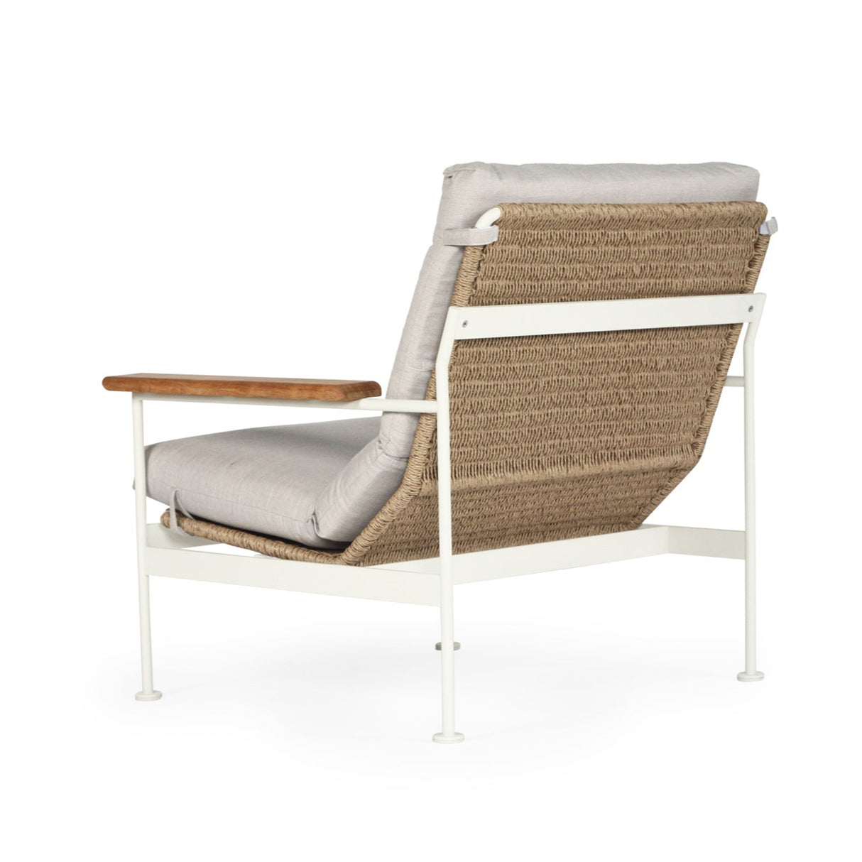 Brynn Outdoor 1 Seater Sofa – Pearl Whitley 0.84m