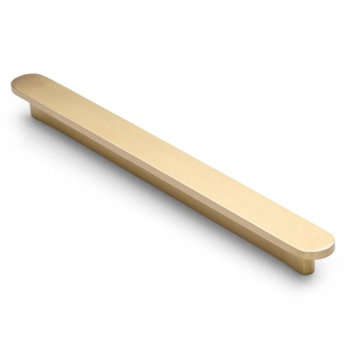 Manovella Brushed Brass Oval Profile Cabinet Pull - Imogen