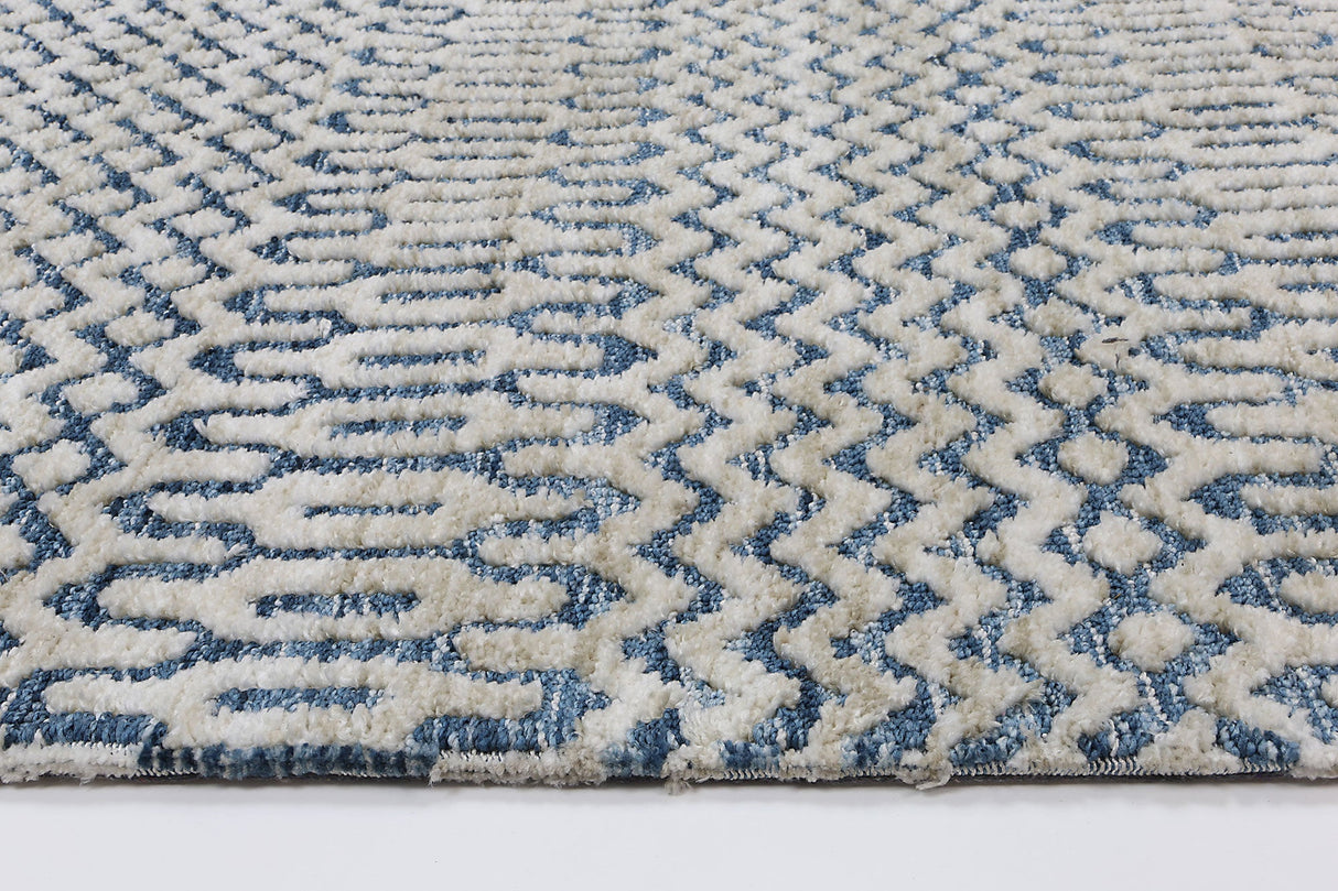 Amritsar Camphils Navy Tribal Rug