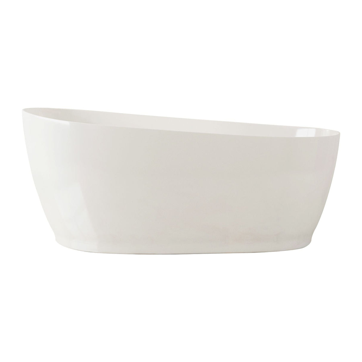 CANNES Matte White Free-Standing Bathtub Overflow 1500mm