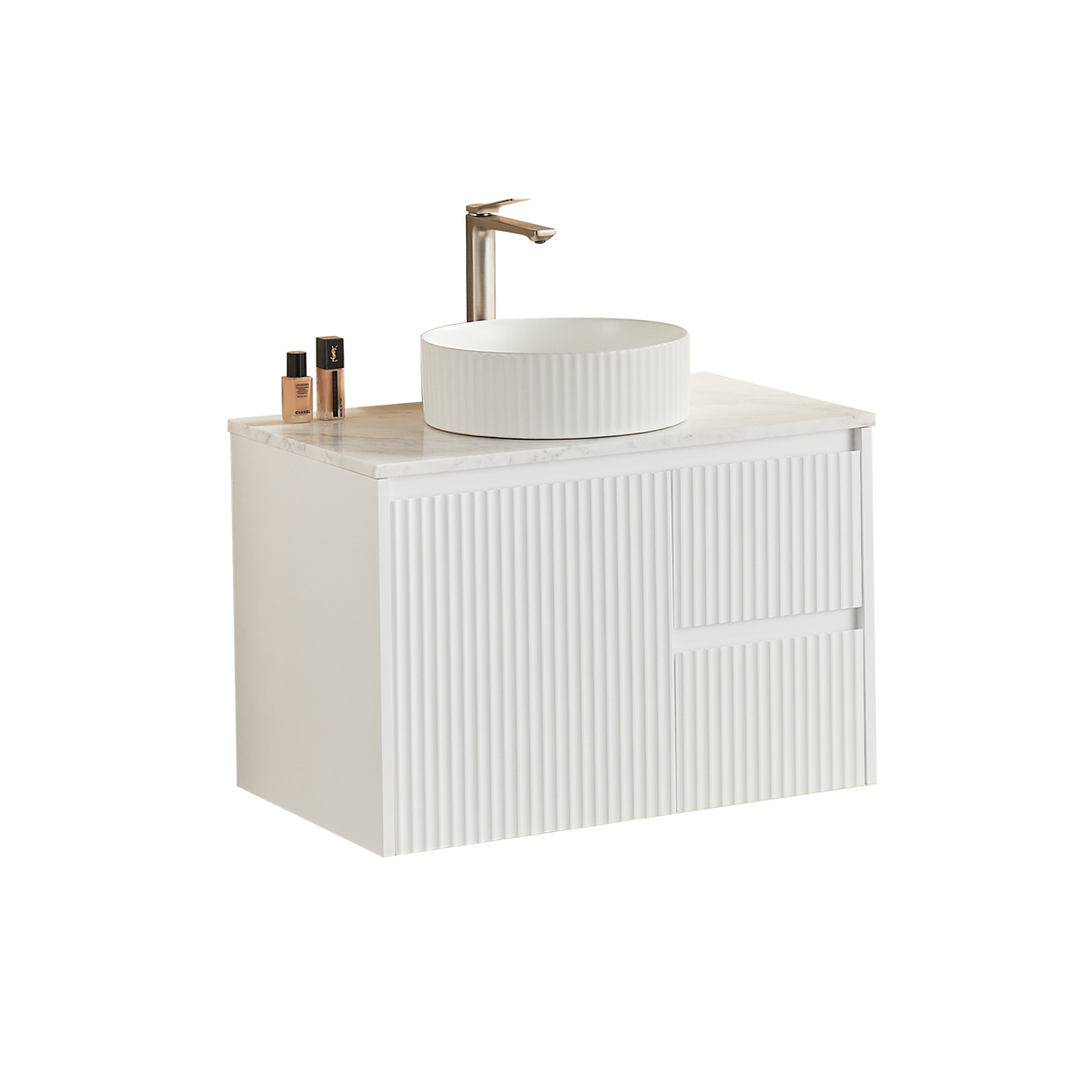 Brindabella Wall Hung PVC Cabinet 750mm (Matte White)