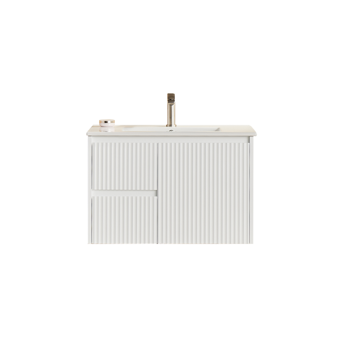 Brindabella Wall Hung PVC Cabinet 750mm (Matte White)