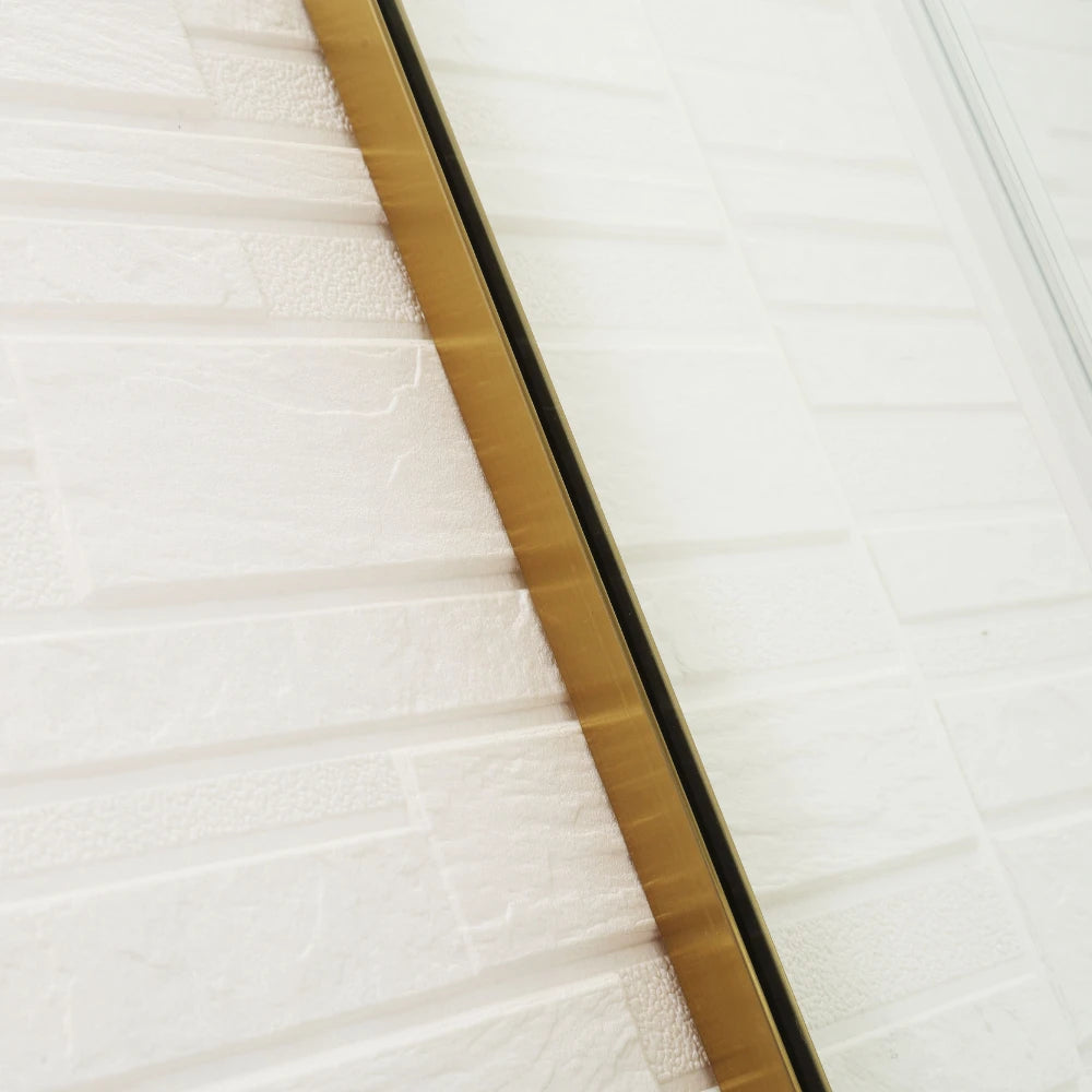 COVEY Frameless Walk-In Single Panel Clear Shower Screen (U Channel)