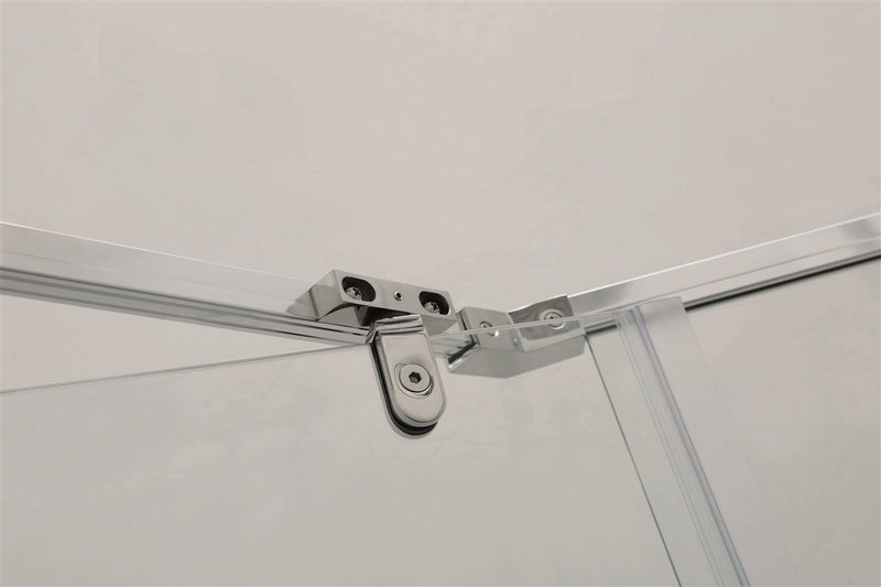 COVEY Semi-Framed Pivot Door Diamond Shower Screen