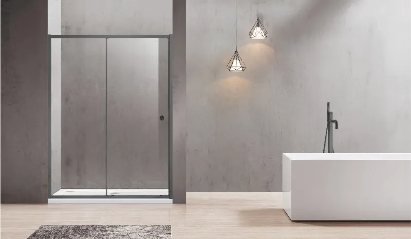 COVEY Semi-Frame Single Sliding Door Shower Screen