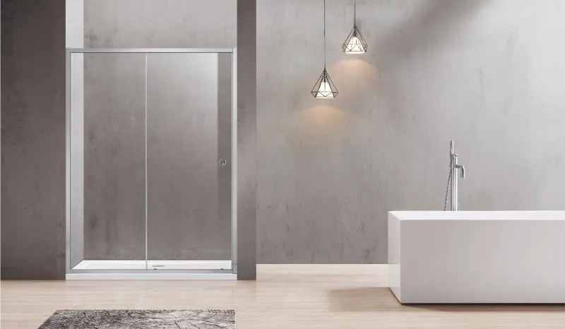 COVEY Semi-Frame Single Sliding Door Shower Screen
