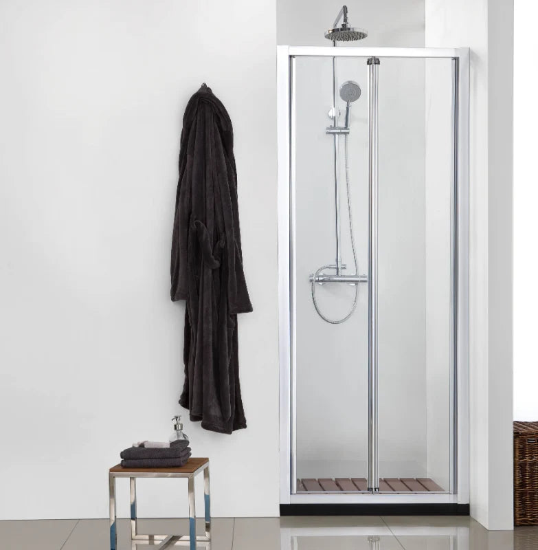 COVEY Semi-Framed Bi-Fold Swing Door Shower Screen