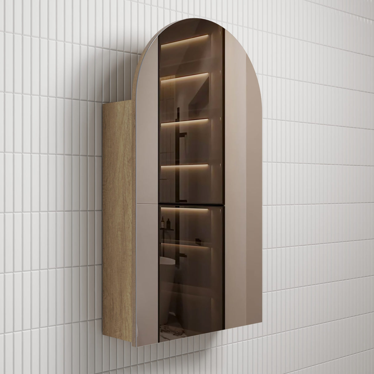 AULIC Canterbury Shaving Cabinet 500mmW