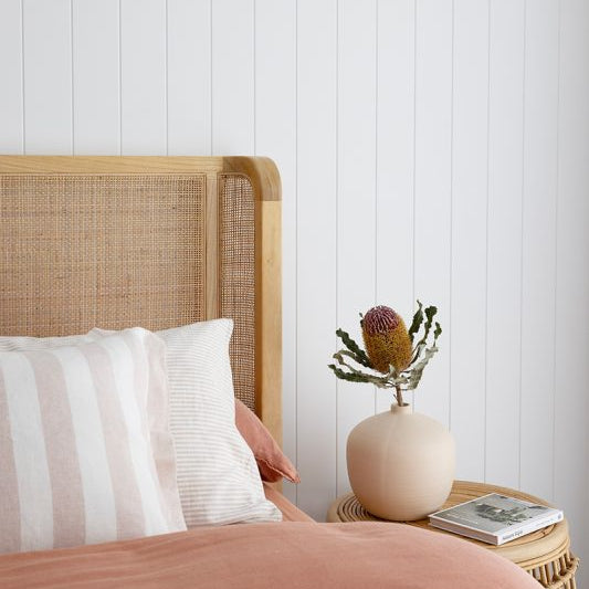 Castaway White Cedar Bedhead – Super King- 2.35m