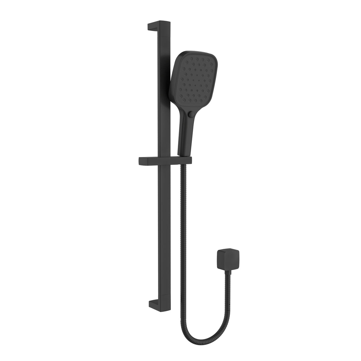 Ceram Sliding Shower Set Matte Black
