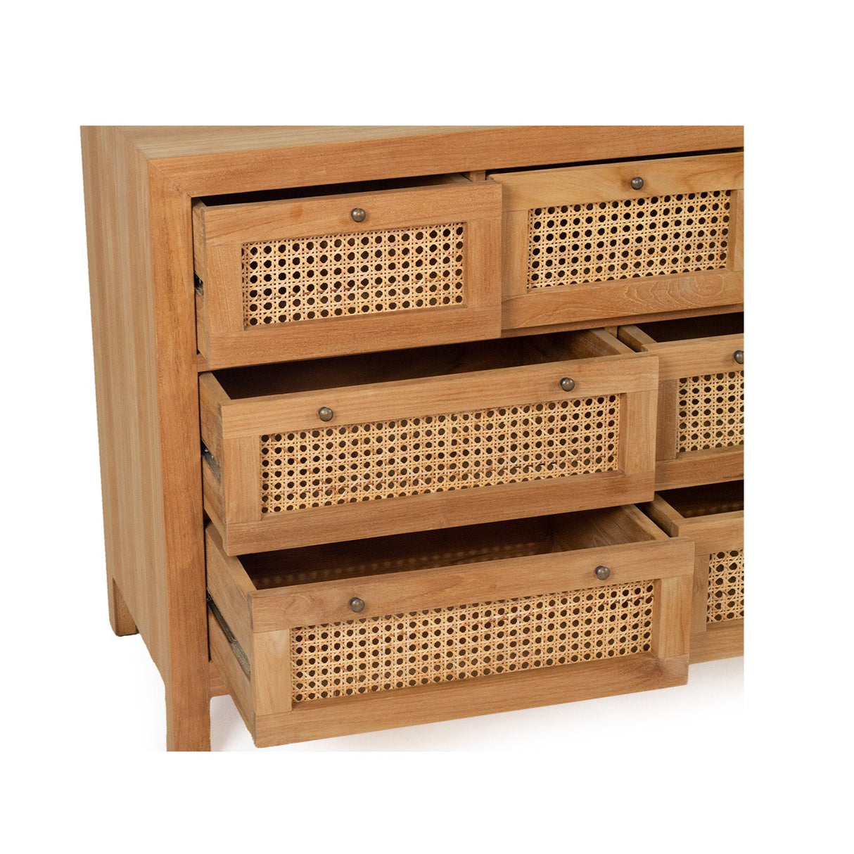 Charlie Chest Of Teak Drawers - 1.23m