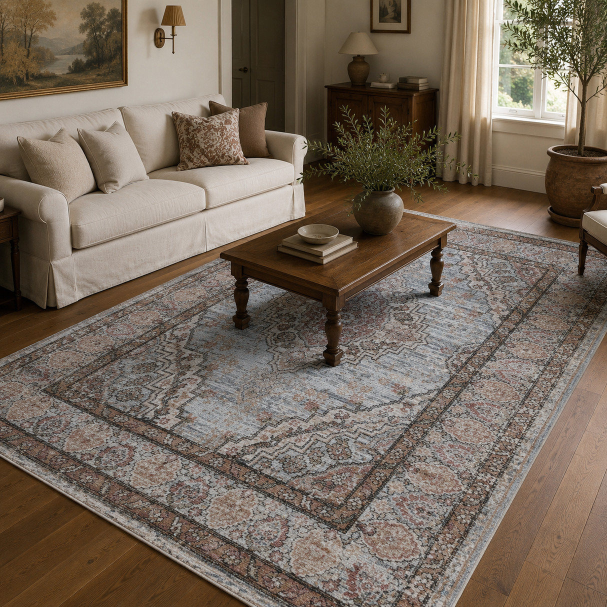 Baile Hampden Vintage Inspired Rug