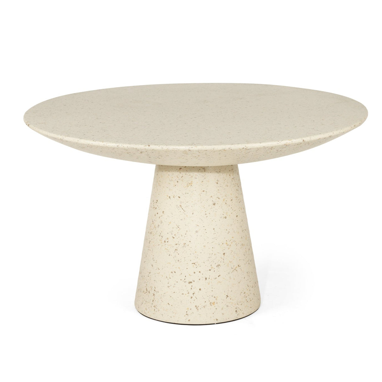 Clara Stone Resin Dining Table – 1.3m