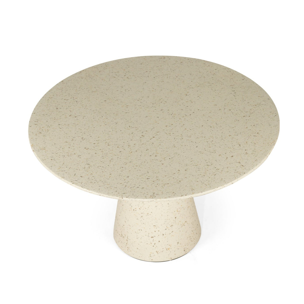 Clara Stone Resin Dining Table – 1.3m