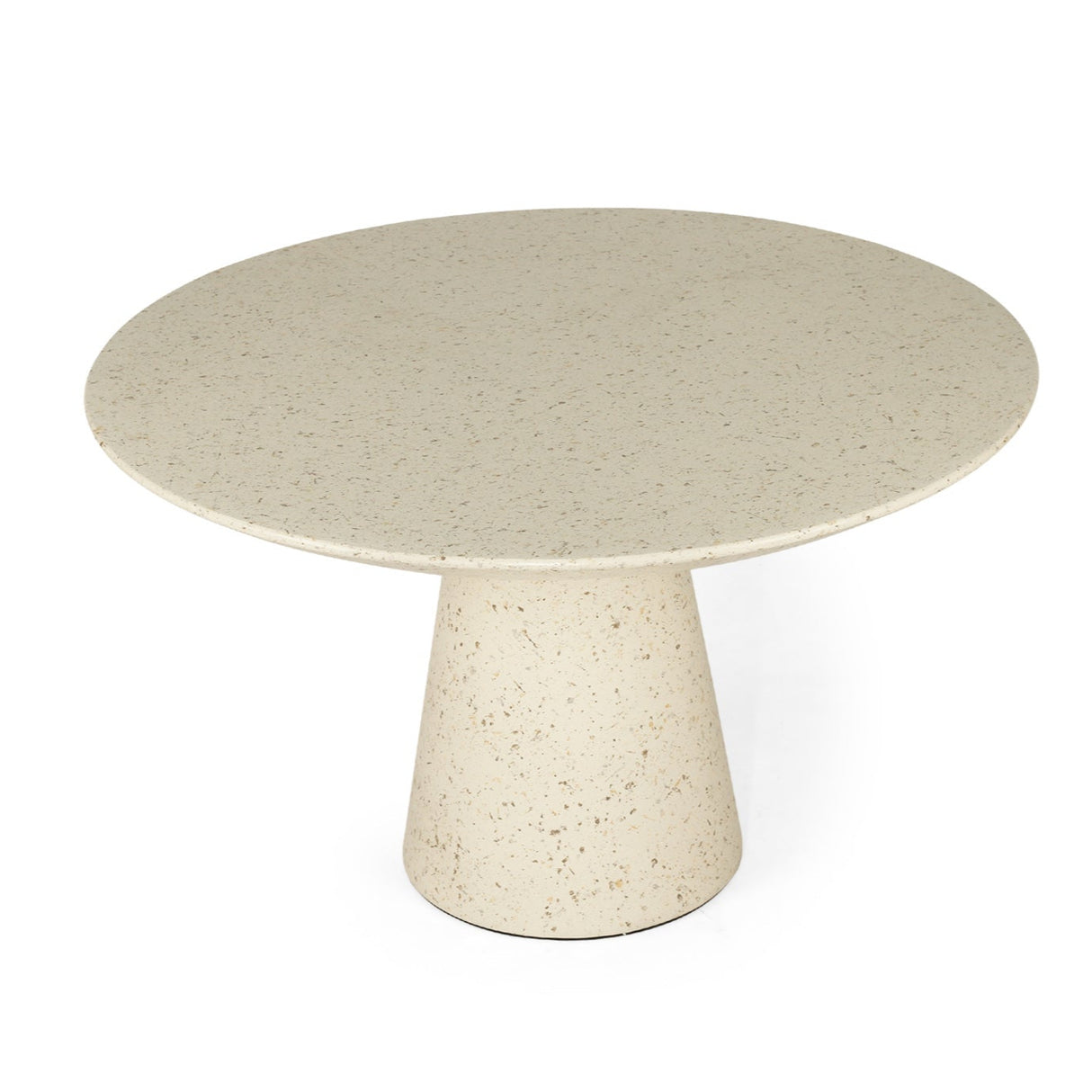 Clara Stone Resin Dining Table – 1.3m