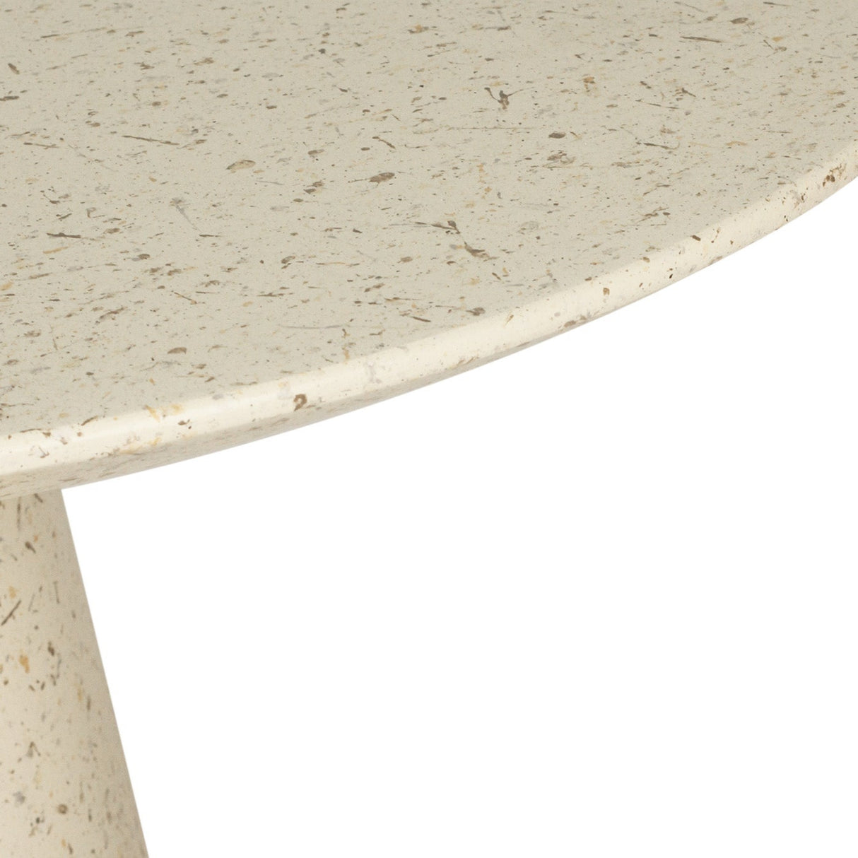 Clara Stone Resin Dining Table – 1.3m