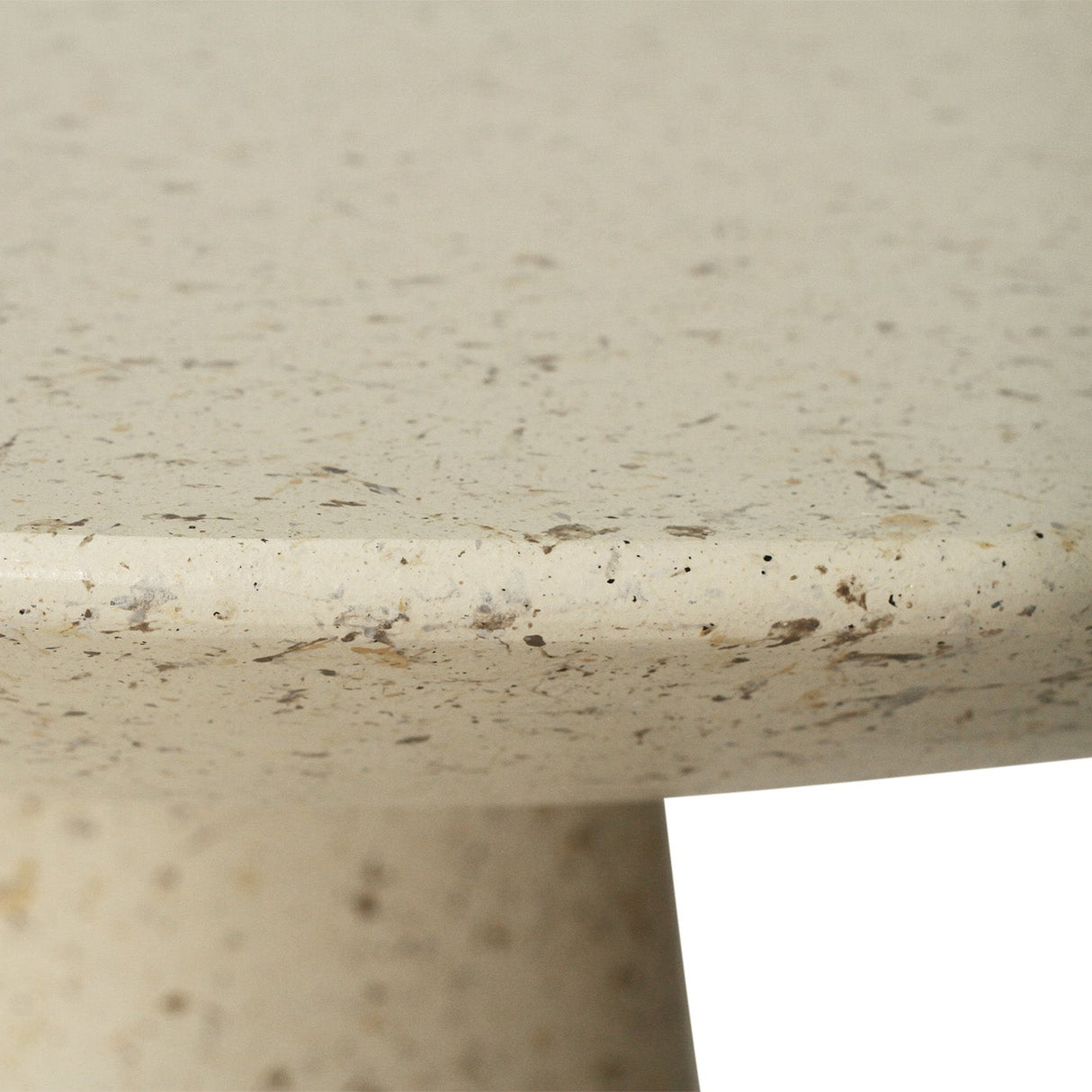 Clara Stone Resin Dining Table – 1.3m