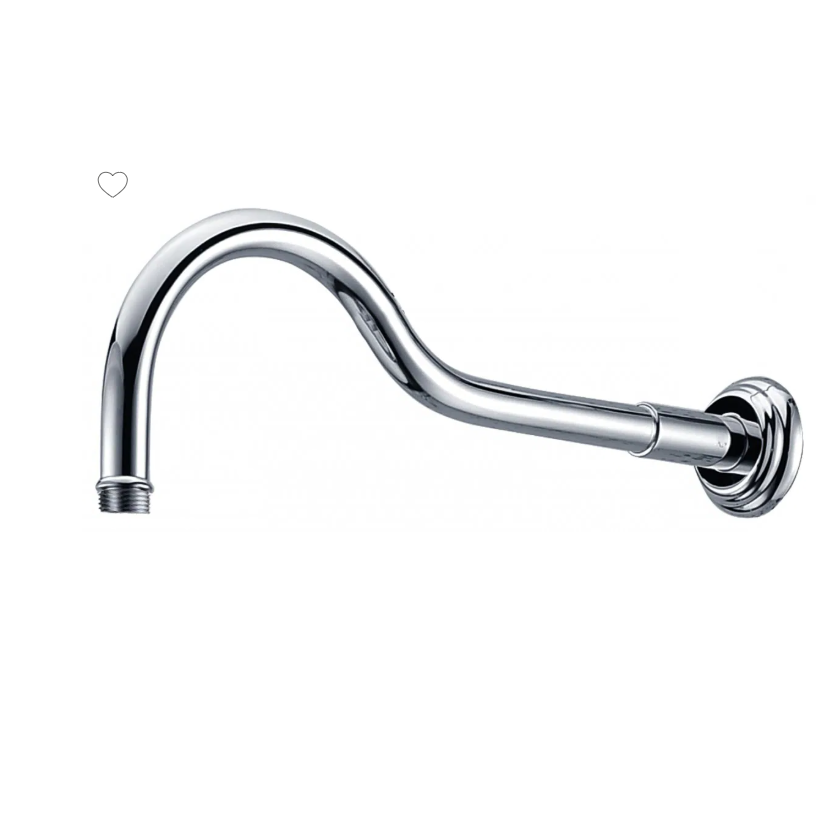 Clasico Goose Neck Wall Shower Arm