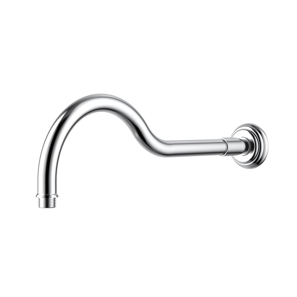Clasico Shower Arm Horizontal 400mm Chrome