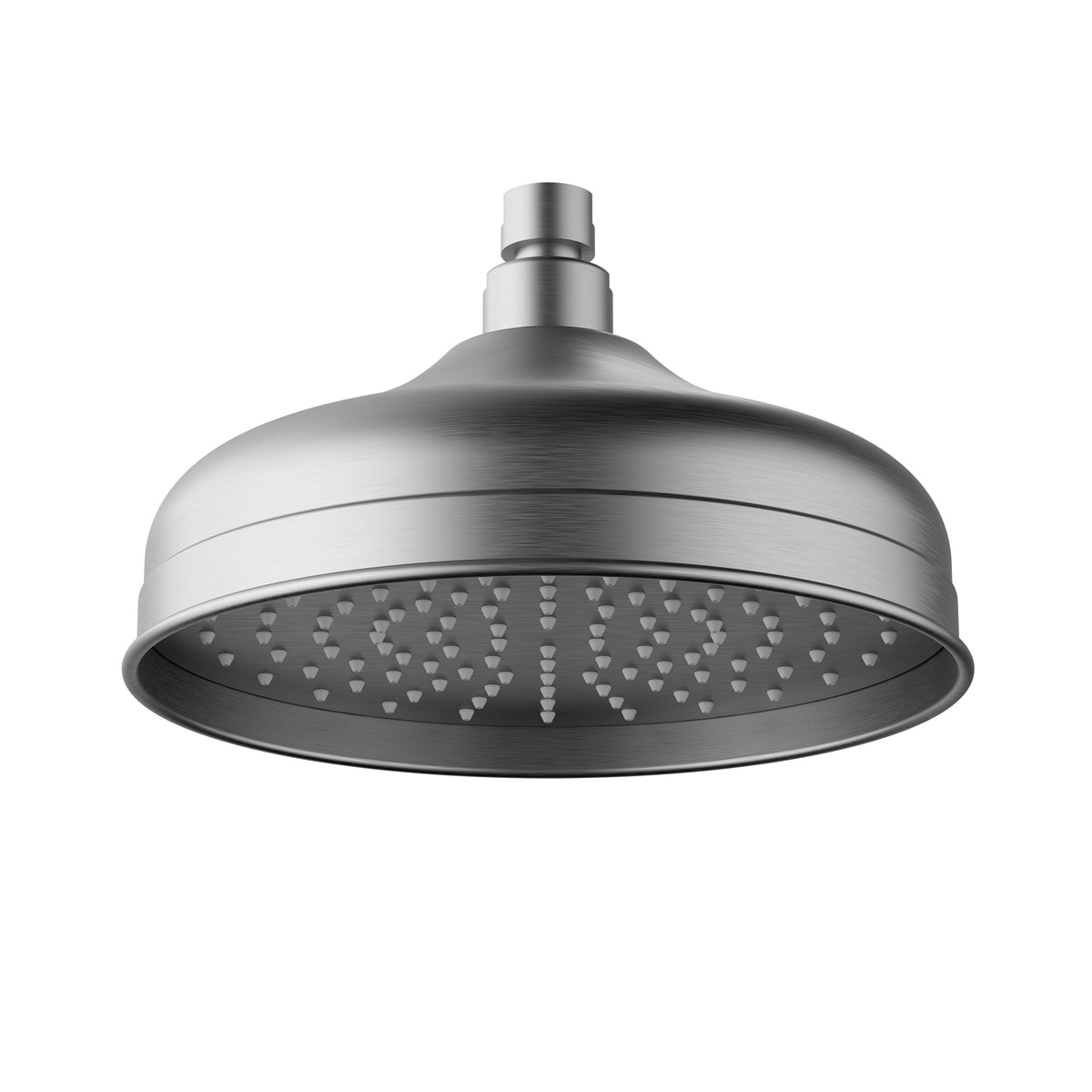 Clasico Shower Head Round 220mm Brushed Nickel